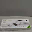 Electric Bathroom Cleaning Brush, Cordless Spin Scrubber Full Body Waterproof IPX7 with Adjustable Handle, 8 Replaceable Brush Heads for Bathtub/Kitchen/Window/Home -SD-CTB01 (Extend Handle Included)