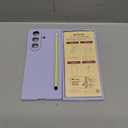 Miimall for Samsung Galaxy Z Fold 7 Case with Stylus and S Pen Holder, Slim Durable Galaxy Fold 7 Cover with Built-in Screen Protector, Wireless Charging Compatible, Lavender