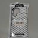 Owncase for Samsung Galaxy S24 Ultra Case Cute Fashion Polka Dot Phone Case for Women Girls Shockproof Slim TPU and Hard PC Protective Cover, Black