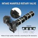 Intake Manifold Rotary Valve Replacement For Honda CR-V Acura RSX 2002-2006, Replace 17120PPAA01 17120-PPA-A01