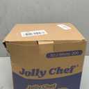 JOLLY CHEF 200 Pack Disposable Paper Napkins, Soft Bathroom Napkins for Guests, 2-Ply White Paper Hand Towels for Halloween, Wedding, Thanksgiving
