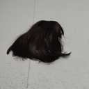 eNilecor Short Brown Bob Wigs 12" Straight with Flat Bangs Synthetic Colorful Cosplay Daily Party Wig for Women Natural As Real Hair+ Free Wig Cap (Dark Brown)