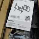 monTEK Full Motion TV Wall Mount for 37-84 Inch TVs, TV Mount Bracket with Articulating Arms, Tool-Free Tilt & Swivel, Extension, Max VESA 600x400mm, Fits 12/16" Wood Studs, Up to 110lbs, 4X Tested