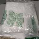 Maitys 100 Pcs 22"x22" Clear Plastic Bags with Handles Large Merchandise Shopping Bags for Small Business, Retail, Boutique Stores, Gifts