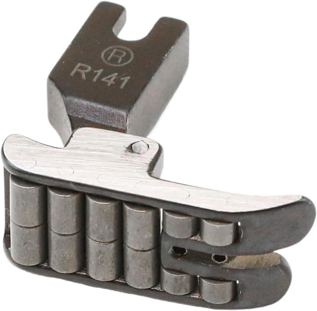 R141 Roller Presser Foot for Industrial Single Needle Lockstitch Sewing Machine with Wheel Leather