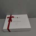 White and Silver Rustic Christmas Ball Ornaments, 3.15 inches Vintage Christmas Tree Decorations, 12 PCS Large Shatterproof Neutral Farmhouse Luxury Ornaments for Xmas Tree, Home Decor