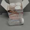 Nenesupply 9oz 4 Count Wide Neck Mouth Breastmilk Storage Bottle Breast Pump Bottles Use for Pumping with Spectra S1 S2 9 Plus Breast Pumps. Replace Spectra Bottles for Pumping Breastmilk Collection