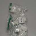 24 Pieces Glitter Christmas Picks Ornaments Decorative Sticks Candy Picks Curly Sprays Twigs for Christmas Tree Branches Vase Fillers Crafts Wreath Garland Party Wedding Holiday (24, White)