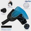 REVIX Large Shoulder Ice Pack Wrap, 2 Gel Packs+1 Shoulder Brace for Rotator Cuff and Arm, Reusable Gel Cold Therapy Wrap for Discomfort Relief & Muscle Relaxation, Easy to Wear & Remove
