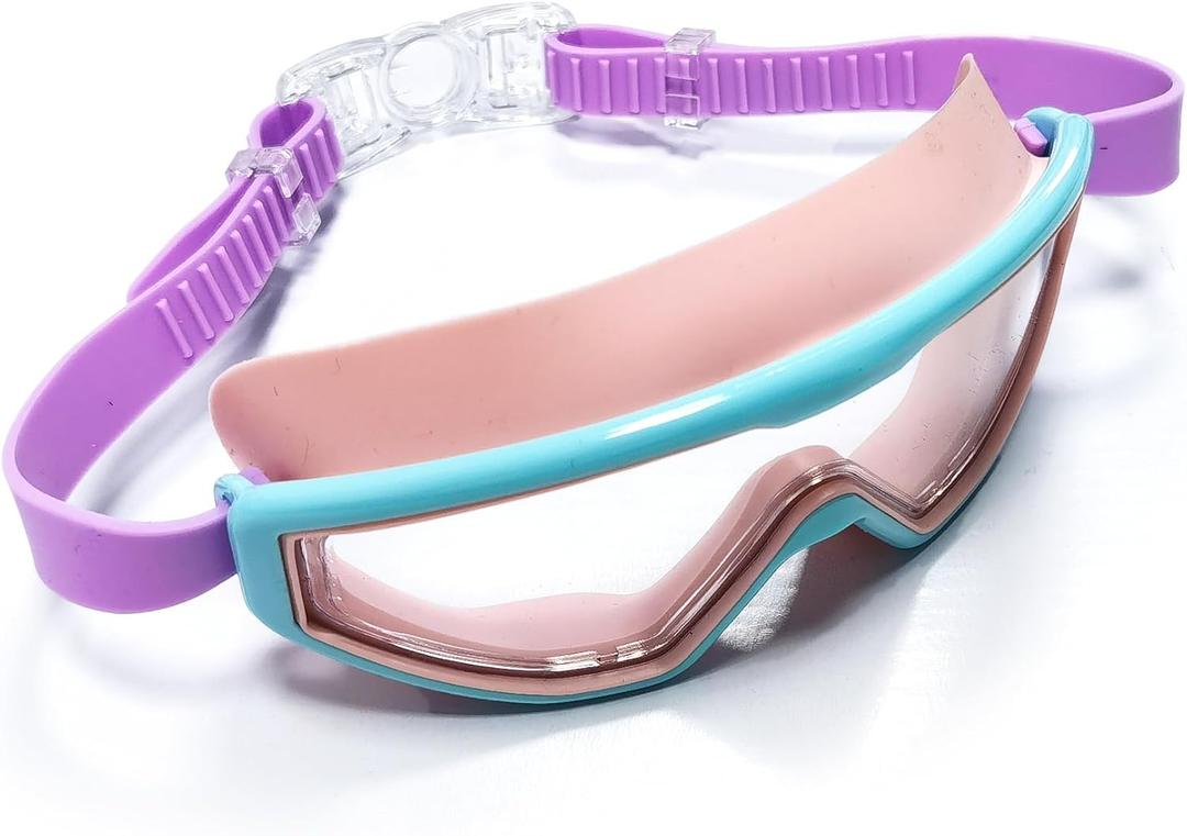 Swimming goggles with adjustable strap - comfortable for swimming pools, beaches, and training