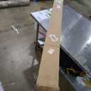 DEZ FURNISHINGS Cordless 2" Signature Faux Wood Blind, 69.5" W x 48" H, Embossed White