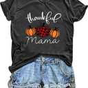 Mama and Mini Shirts Mommy and Me Matching Cute T-Shirts Mother and Daughter Son Gifts Tee (Gray, S)