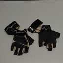 MhIL Workout Gloves for Women Breathable Gym Gloves for Women with Palm Protection and Enhanced Grip Padded Weight Lifting Glove for Womens with Wrist Wraps Support Weightlifting Exercise Cycling (Size: Medium: 7.5 – 8” / 19.1 – 20.5 cm)