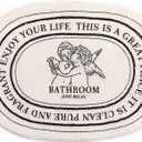 Angel Bathroom Rug 24x35inch, Cute Angel Bath Mat Super Soft and Plush, Non-Slip and Absorbent Cherub Bath Mat, Aesthetic Decor Rugs for Bathroom Shower Toilet Tub Bathmat Carpets Machine Washable