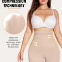 SHAPSHE Shapewear for Women Tummy Control Shorts Body Shaper High Waist Butt Lifter Panties Compression Underwear for Dresse (XS)