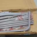 FUNLIO Baby Jumper with Stand for 6-24 Months, Infant Jumper for Indoor/Outdoor Play, Toddler Jumper for Baby Girl/Boy, with Adjustable Chain, Easy to Assemble & Store (with Stand) - Grey