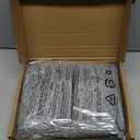 Amazon Basics Lightweight Wrinkle Free Breathable Microfiber 4 Piece Bed Sheet Set with 14-Inch Deep Pockets - Queen, Grey Arrows, Printed