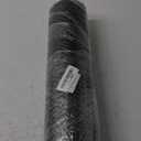 Plastic Mesh Fence Sheet 15.7IN x 20FT - 0.3IN Opening Plastic Chicken Wire Netting Roll Durable for Dogs, Poultry, Puppy, Garden Snake Barrier with 50 Pcs Zip Ties - Black