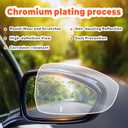 Driver Left Side Mirror Replacement For Volvo 2007-2010 V70 XC70, 2007-2014 XC90 OEM Fit Mirror Glass