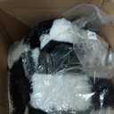 Ophanie Checkered Black & White Rug for Living Room Bedroom, Fluffy Soft Cute Fuzzy Area Rugs, Shag Plush Shaggy Bedside Floor 4x6 Furry Carpet for Kids Baby Teen Dorm Nursery Home Decor Aesthetic