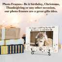 Cat Memorial Picture Frame, Forever In My Heart Photo Frame, Remembrance Gifts For Cat Lover Cat Mom, Loss of Cat Sympathy Decor Gift, Cat Passing Away Gift, Home Office Memorial Frame With Stand -14