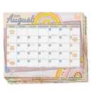 Really Good Stuff Boho Monthly Calendar Pages and Stickers 2024-2025 Double Sided