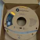 Polymaker TPU Filament 1.75mm Yellow, 0.75kg Shore 95A Flexible 3D Printer Filament 1.75mm - PolyFlex TPU95 3D Printing TPU Filament 0.75kg Yellow Soft Flexible Filament