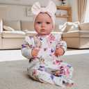BABESIDE Reborn Baby Dolls - 20-Inch Cute Soft Vinyl Realistic Baby Doll Real Life Baby Dolls with Complete Accessories Perfect for Cuddling, Playtime, and Gift Giving