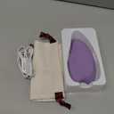 Momcozy Warming Lactation Massager 2-in-1, Soft Breast Massager for Breastfeeding, Heat + Vibration Adjustable for Clogged Ducts, Improve Milk Flow, Lilac