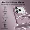 Magnetic for iPhone 17 Pro Max Case 6.9", Premium Liquid Silicone Case,[Compatible with Magsafe][Soft Anti-Scratch Microfiber Lining],Slim Thin Shockproof Phone Cover-Black Currant