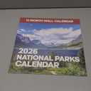 2026 National Parks Wall Calendar | Beautiful Outdoor Nature Landscapes Calendar of US State Parks Scenery for 2026, Great Calendar Stocking Stuffer Gift for Men or Women