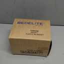 BEDELITE Fleece Throw Blanket for Couch - 300GSM Soft & Warm Fluffy Cream White Blanket, Decorative and Giftable Striped Blankets for Women, Men, 50"x60"