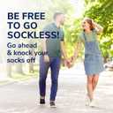 Dr Scholls Go Sockless! Cushioning Insoles for Women Men Unisex, 3 Pairs, Trim to Fit - Absorbs Moisture to Keep Feet Dry, Shoe Inserts for Women Men with Plush Terry Cloth Layer for Added Comfort, Size: Mens 7-13 Womens 5-10