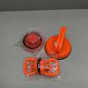 Dent Remover Tool for Car, Car Body Repair Dent Removal Tools, Orange Suction Cup Dent Puller, Hail Damage Repair Kit Dent Puller Tool