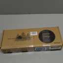 Floating Shelves Wall Mounted Set of 2, Modern White Shelves for Bedroom, Nursery Shelves with Lip, Display Picture Ledge Shelf for Wall Decor Living Room Bathroom Kitchen - White (15.7 In)