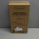 2 Pack Multi-Purpose Pull-Out Storage Organizers, Under Sink Organizers and Storage for Bathroom & Kitchen, Under Cabinet Organizers and storage, 14.8 Inch, Black