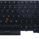 LeFix Laptop Backlit Keyboard,Replacement Keyboard Compatible with Lenovo Thinkpad E580 E585 E590 E595|T590 |L580 L590|P52 P53 P53s P72 P73,01YP680,US Layout