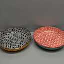 DOWAN Large Serving Bowls, 11.5 Inch Fruit Salad Bowls, Decorative Serving Dishes for Entertaining, 70 OZ Pasta Bowls Set of 2, Vibrant Color Mixing Bowls for Party, Wedding Gifts, Home Kitchen Decor