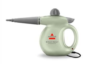 BISSELL® Steam Shot OmniReach handheld portable steam cleaner for tile, grout, windows, bathrooms, kitchens, fabric steaming tool