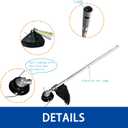 String Trimmer Attachment fits for Milwaukee M18 Fuel Power Head.Replace OEM no. 49-16-2717