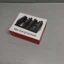 4-Bit Charging Dock for Nintendo Switch 2 Controller (2025 Release), Magnetic Design Switch 2 Charge Station with a Type-C Charging Cable, 4 Game Cards & 4 SD Cards Storage (Lying-flat 3)