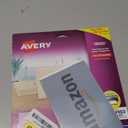 Avery Printable Address Labels with Sure Feed, 1" x 2-5/8", Matte Clear, 300 Blank Mailing Labels (18660) (One Size)