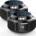 2 Pack Ultrasonic Pest Repellent Plug in, Indoor Pest Rodent Control for Mouse Mice Rat Squirrel Bat Roach Spider Ant Bug, Electronic Repelling Device Mouse Traps