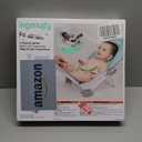 Ingenuity Foldaway 2-Position Bather, 2-Position Bath Support for Sink or Bathtub, for Ages 0-6 Months, Up to 20 Pounds (Green)