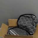 Road Comforts Baja Blanket Seat Covers Gray Diamond Bucket Seat Covers Low Back  Jacquard Fabric, Airbag Compatible, Universal Fit for Cars, Trucks, SUVs, and Vans