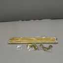 Gold Curtain Rod, 17 inches to 49 inches