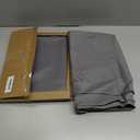 Sancua 2 Pack Light Grey Tablecloth 54 x 54 Inch, Stain and Wrinkle Resistant Square Table Cloth - Washable Polyester Table Cover for Dining Tables, Buffet Parties and Camping