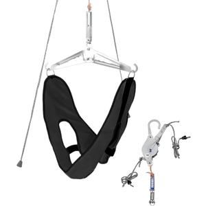 Adjustable Neck Traction Device, the Hook Design is controllable, the Gear Design Does not Need to Hang Heavy Objects, Easy to use, Effectively relieves Neck Pain, Suitable for Home or Outdoor