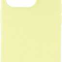 Liquid Silicone Case for iPhone 14 Pro [Silky Soft Touch] Ultra Soft Silicone Case with Microfiber Lining [Drop Protection] (14 Pro, Liquid Silicone Yellow)