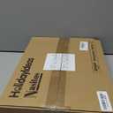 HolidayIdeas Outdoor Curtains for Patio Waterproof, 4 Panels - 54 x 95 Inch - Privacy Protection & Light Filtering Curtains Silver Grommet Outside Curtains for Porch, Gazebo, Pergola, Backyard